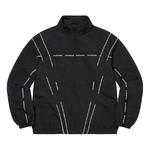 Куртка cross paneled track jacket 'black white' Supreme, черный - фото
