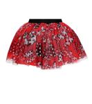 Юбка из тюля с принтом Monnalisa, красный - фото 4