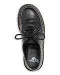 Женские оксфорды 1461 на четырех платформе Dr. Martens, цвет Black - фото 3