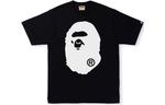 Футболка BAPE Bicolor Big Ape Head SS22 A Bathing Ape, розовый - фото
