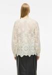 Блуза Rouge Edit Button-down blouse, Birch/White - фото 3