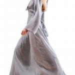 Женское серое платье с длинными рукавами CHANEL, серый - фото 5