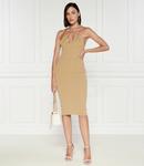 Платье Elisabetta Franchi, бежевый - фото 2