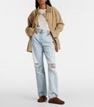 Гуго замшевые мюли The Row, Caffe' - фото 2