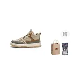 Кроссовки G.N.SHIJIA Skateboarding Shoes Men High-top, черный - фото 8