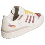 Кроссовки adidas Forum Low CL 'Cloud White Better Scarlet' - фото 6