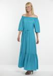 Длинное платье Vivid, бирюзовый - фото 5