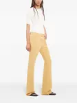Брюки bootcut Courrèges, желтый - фото 3