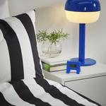 Будильник KUPONG IKEA, 7x6 cm, синий - фото 2