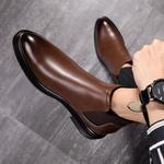 Челси Ботинки Мужские Weishibangwei, черный - фото 16