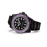 A BATHING APE Часы Type 1 x Crystal Stone Watch Pink, Pink PKX - фото 6