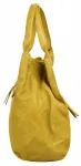 Шоппер X-Zone, натуральная кожа, желтый - фото 4