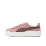 Кроссовки Puma Basket Platform Core Skateboarding Shoes Women's Low-top Multicolor, розовый - фото