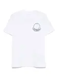 Футболка Big Crest Logo MONCLER, белый - фото