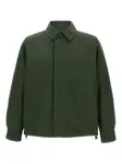 Вельветовая рубашка-куртка K-Way, зеленый - фото