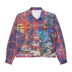 Топ Vale Forever Graffiti Flannel, Multicolor - фото