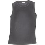 Ребристый майка-ловерол Acne Studios, черный - фото