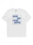 Футболка с принтом логотипа Jawo Baum Und Pferdgarten, белый - фото