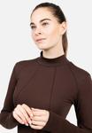 Топ SURI FREY LONG SLEEVE, Darkbrown/Dark Brown - фото 4
