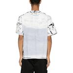 Футболка Ox Logo DIESEL, серо-белая - фото 4