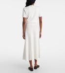 Юбка миди из крепа "Лацио" Max Mara, белый - фото 3