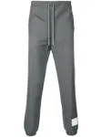 Спортивные брюки с эластичными манжетами THOM BROWNE, серый - фото