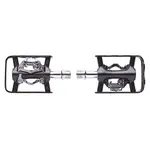 Педали Brn Dual, серебряный - фото