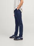 Тканевые брюки JACK & JONES Junior, темно-синий - фото 2