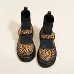 Ботильоны женские высокие коричневый/черный Joy&Mario - фото 11