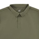 Мужская поло CAT, серый хаки - фото 10