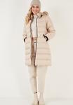 Зимнее пальто REGULAR FIT LELA, бежевый - фото