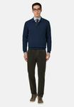Свитер Boggi Milano, темно-синий - фото 3