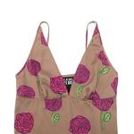 SS23 Безрукавное платье Women's Light Coffee VERSACE JEANS COUTURE, Light Coffee - фото 4