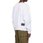 Свитшот унисекс WE11DONE, белый - фото 3