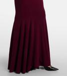 Платье-колокол Norma Kamali, Plum - фото 6