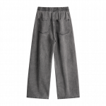 Джинсы унисекс IGOI, темно-серый[thickened and fleece-lined] - фото 6