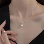 Женское ожерелье WANLIACC, серебро - фото 13