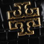 TORY BURCH Кожаная сумка через плечо мини женская black - фото 8