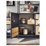 Мини-кухня ÄSPINGE IKEA, 120x60x202 см, пепельный - фото 4
