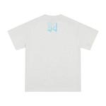 Футболка унисекс MR.ENJOYDA MONEY, бело-голубая - фото 5