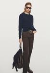 Джемпер Massimo Dutti CREW NECK SWEATER, Dark Blue - фото 4