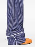 DES PHEMMES брюки в полоску, синий - фото 5