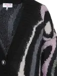 Кардиган с абстрактным узором Pucci, черный - фото 3
