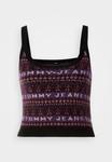 Джемпер Tommy Jeans FAIRISLE, Black - фото 7