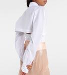 Хлопковый боди Alaïa, Blanc - фото 5