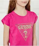 Футболка Relaxed fit Guess, розовый - фото 4