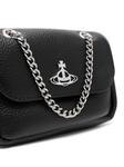 Vivienne Westwood мини-сумка Purse Chain, черный - фото 4