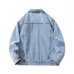 Джинсовые куртки унисекс FMACM, Светло-синий - фото 4