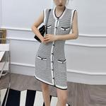 Платье без рукавов женское черное Chanel - фото 3