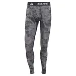 Леггинсы adidas Techfit Training Allover Print, серый - фото 3